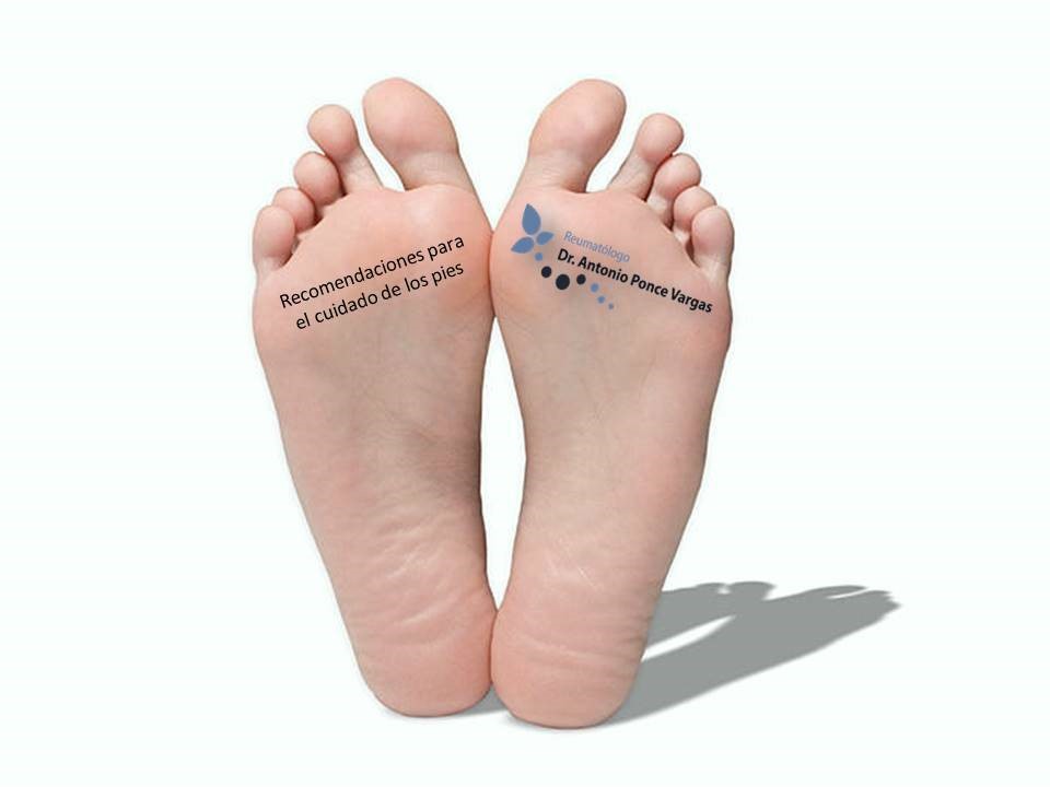recomendaciones para el cuidado de los pies